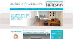 Desktop Screenshot of alcoholicrehabilitation.net